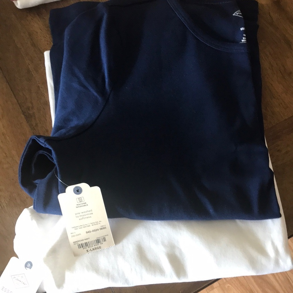 2 st John bay woman long sleeves tops